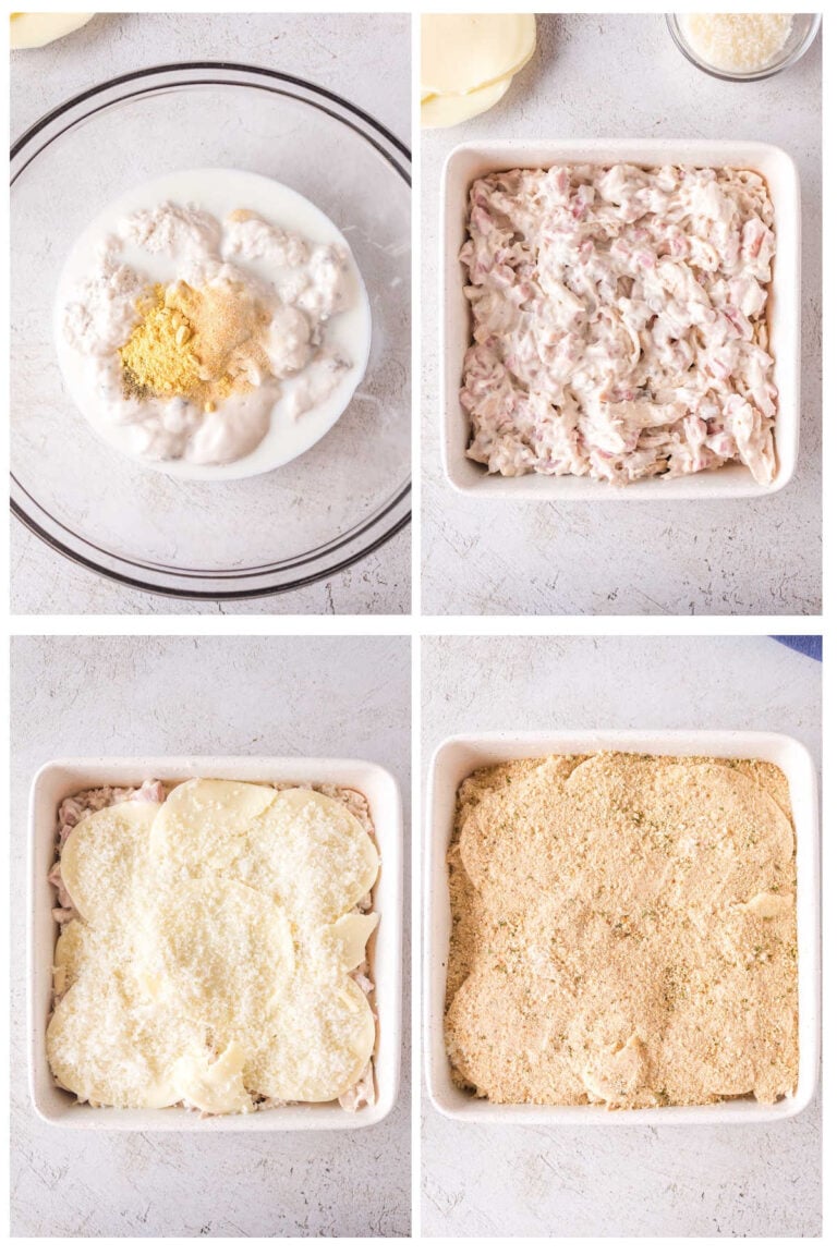 Make-Ahead Chicken Cordon Bleu Casserole Freezer Meal - Restless Chipotle