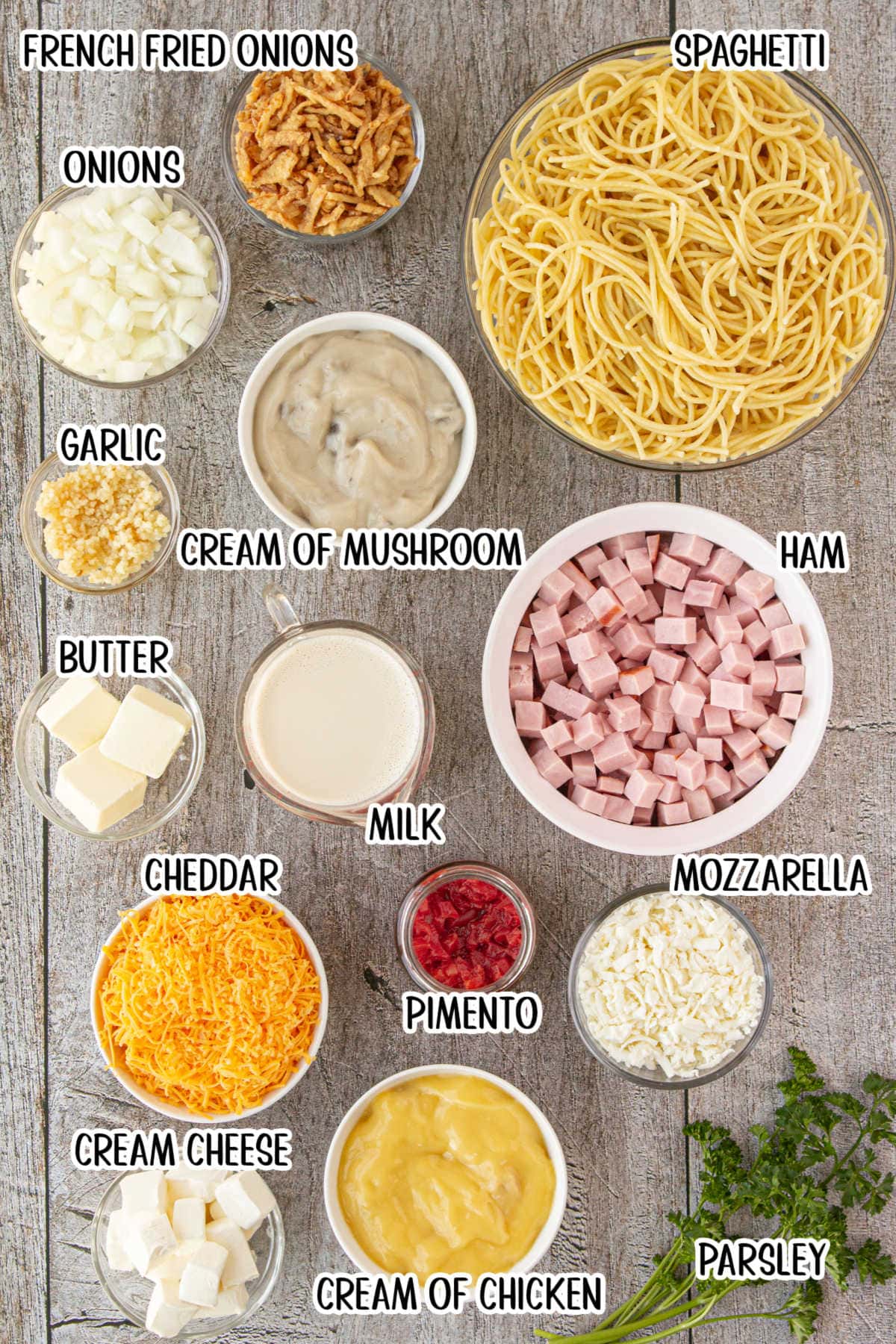 Ingredients for this recipe.