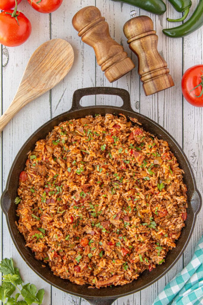 How to Make Easy Spanish Rice with Leftover Rice - Restless Chipotle