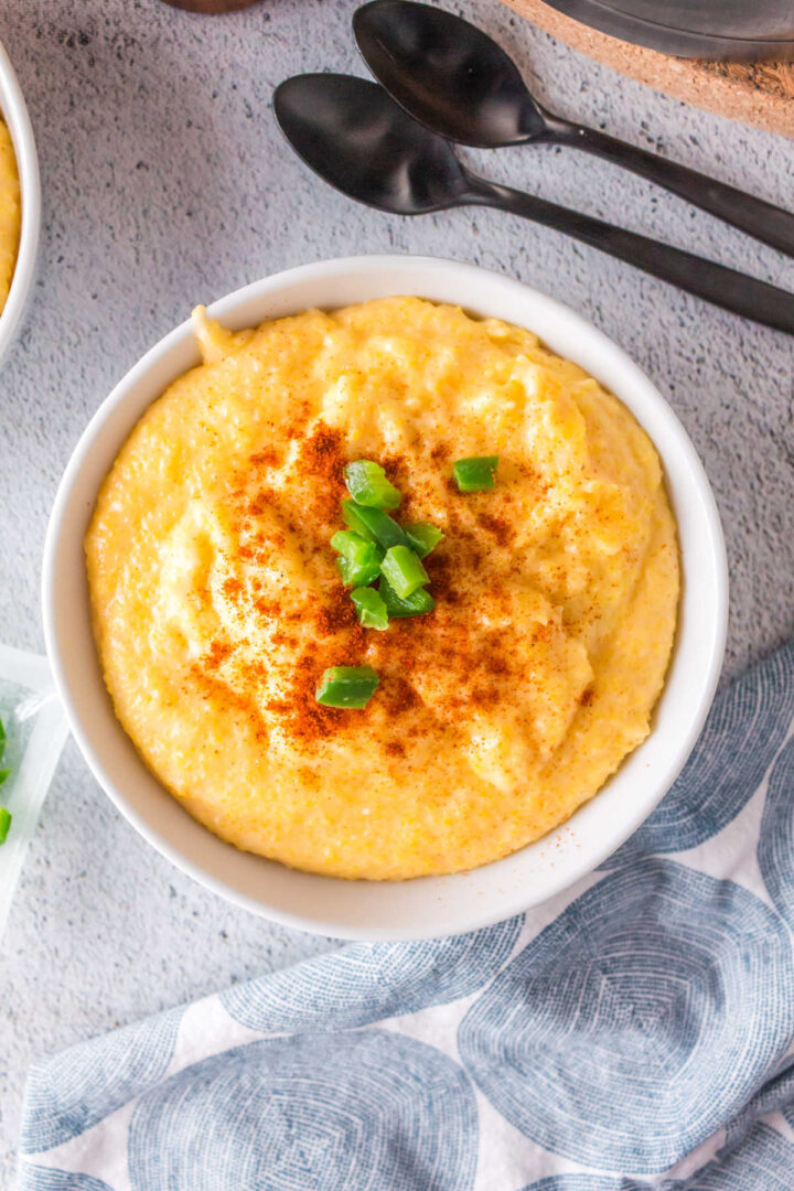 Creamy Jalapeno Cheese Grits Restless Chipotle