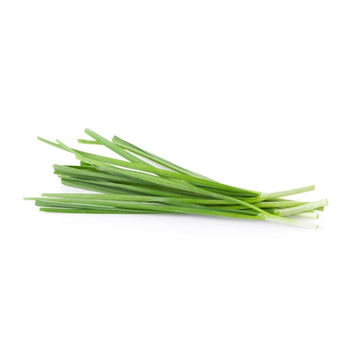 Long stems of chives.
