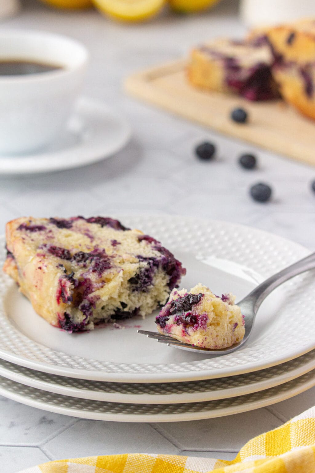 Easy Sour Cream Blueberry Bread with Lemon Glaze Restless Chipotle