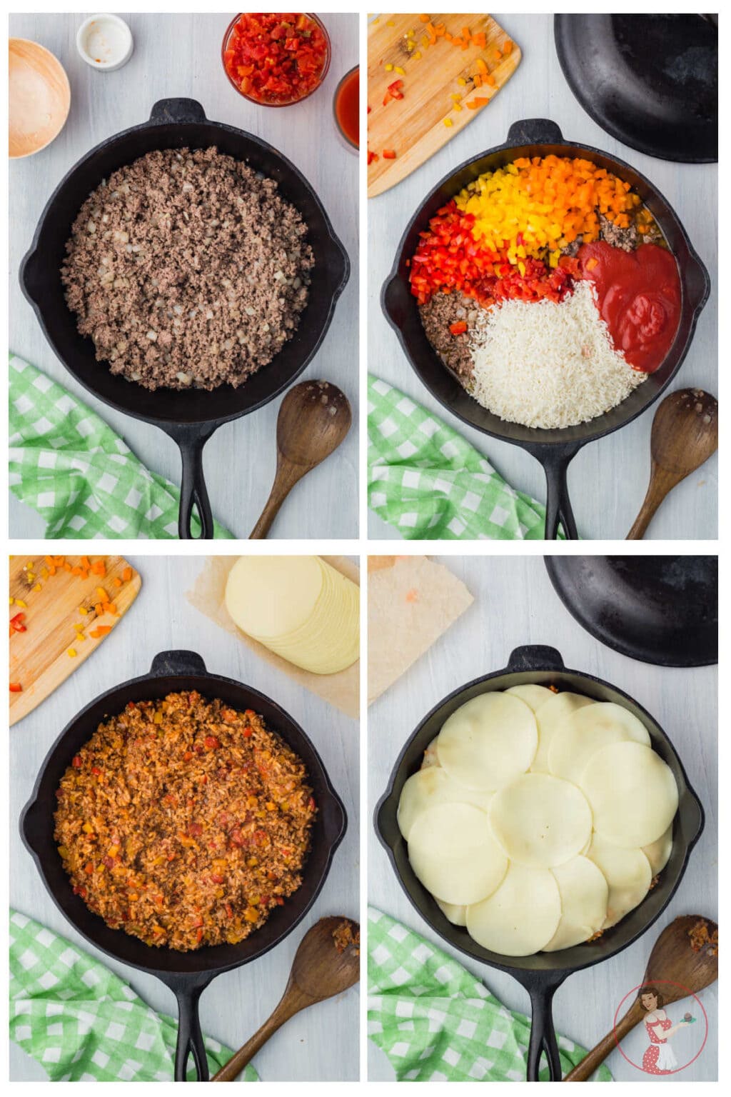 Easy 30 Minute Stuffed Pepper Skillet Casserole Restless Chipotle