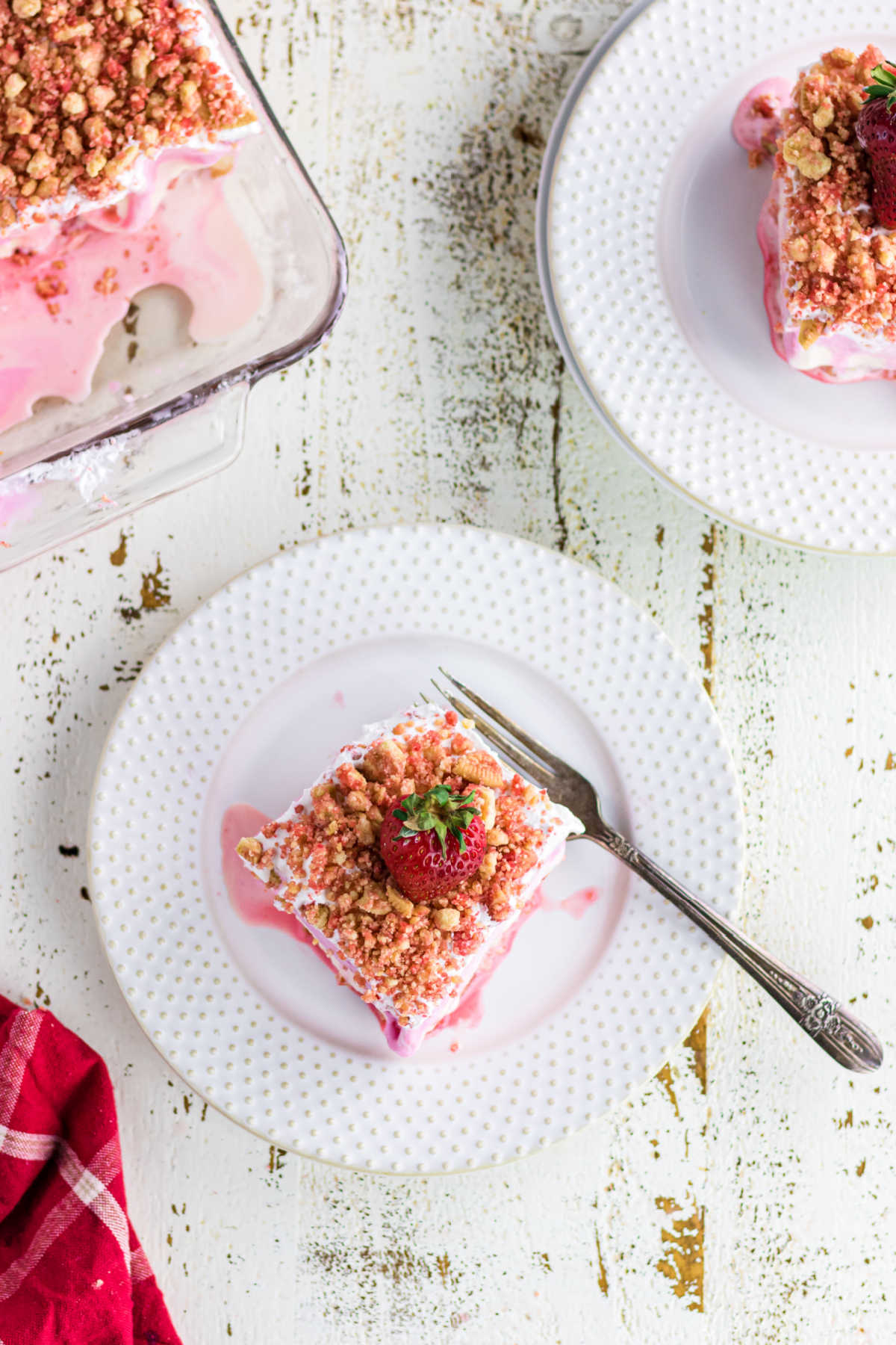 Strawberry Shortcake Ice Cream Cake Recipe