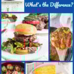 Collage of ground beef and cube steak recipe images.