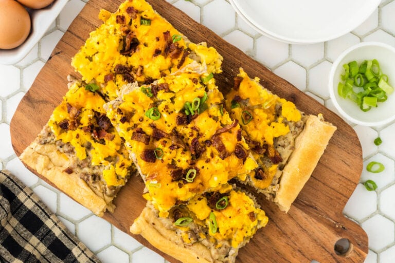 Back to School Breakfast Pizza with Sausage Gravy Restless Chipotle