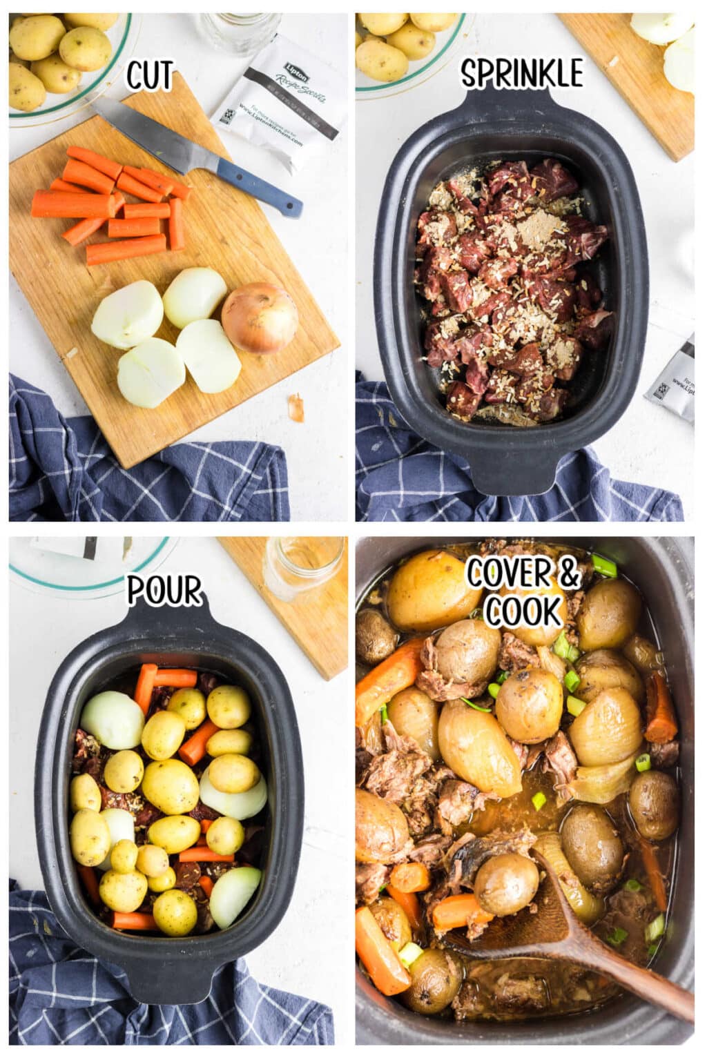 Lipton Recipe Secrets Crockpot Beef Stew with Onions Restless Chipotle