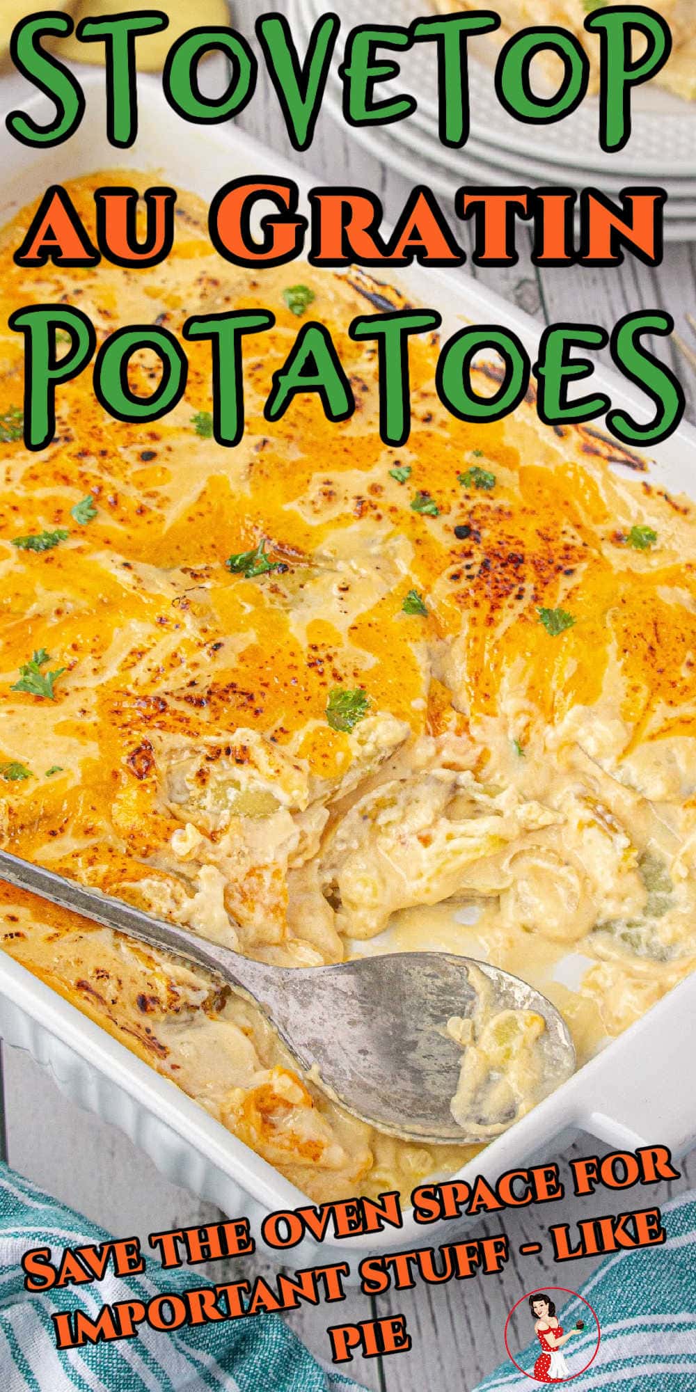 Creamy Quick Au Gratin Potatoes on Top of the Stove Restless Chipotle