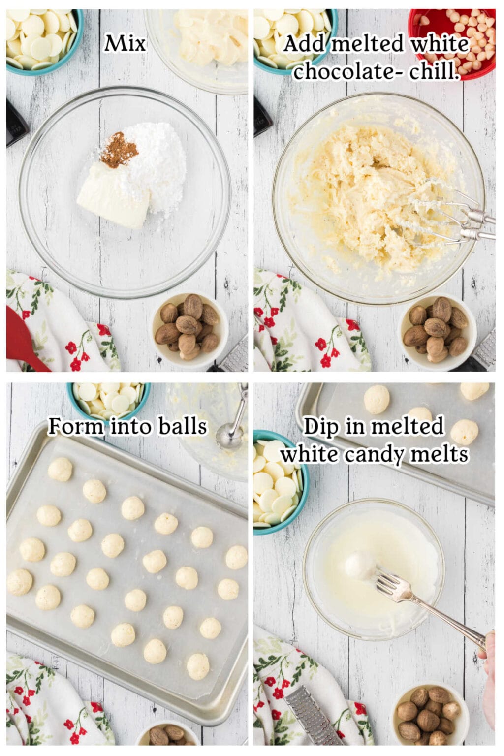 Easy Eggnog Truffles Recipe (Best Homemade Gifts) Restless Chipotle