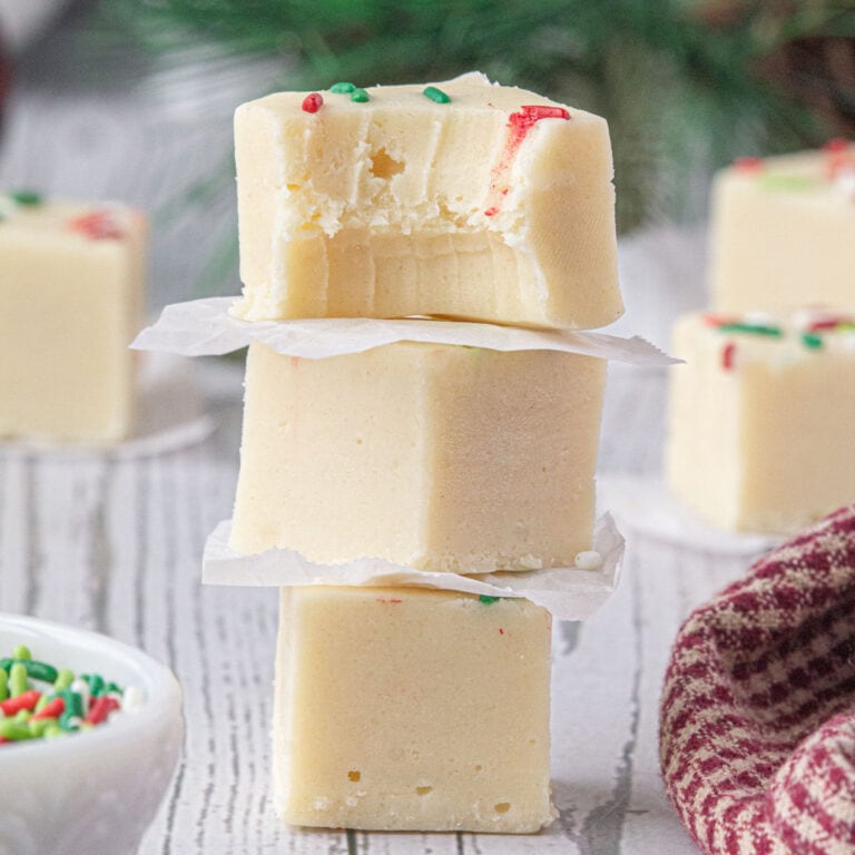 Two Ingredient Fudge Using Frosting (with Variations) - Restless Chipotle
