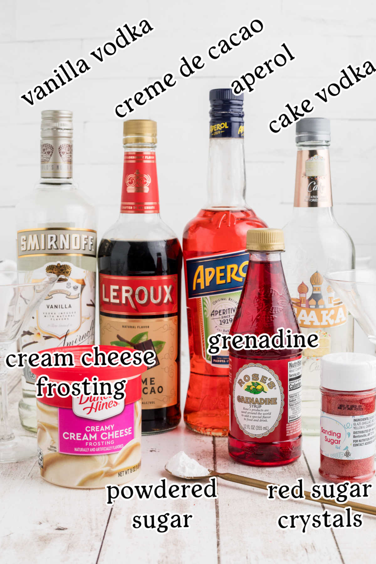 A photo of the ingredients with text overlay.