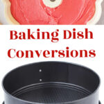 A collage of baking dishes with title text overlay for Pinterest.