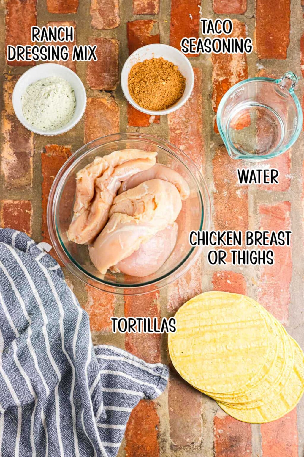 Easy Crockpot Ranch Chicken Tacos (4 Ingredients!) Restless Chipotle