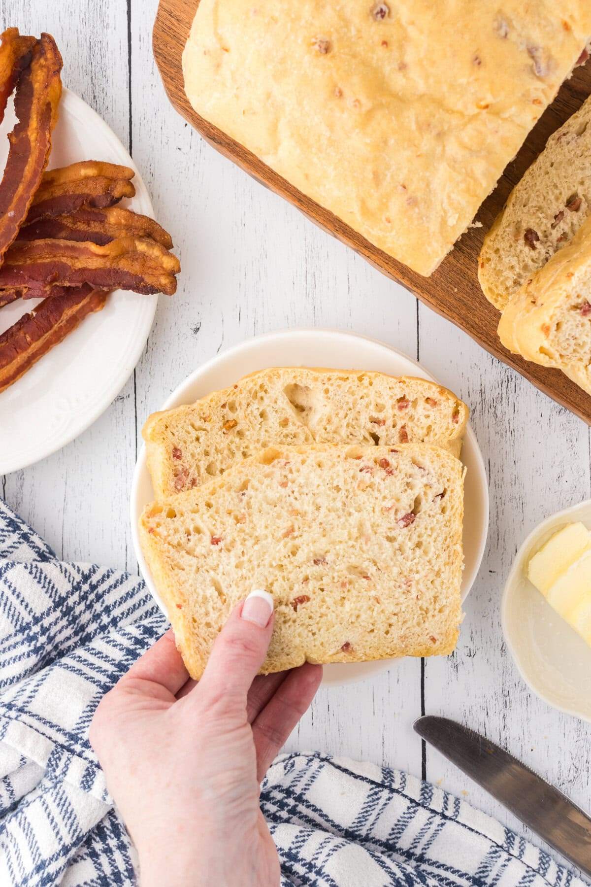 Sliced bread.