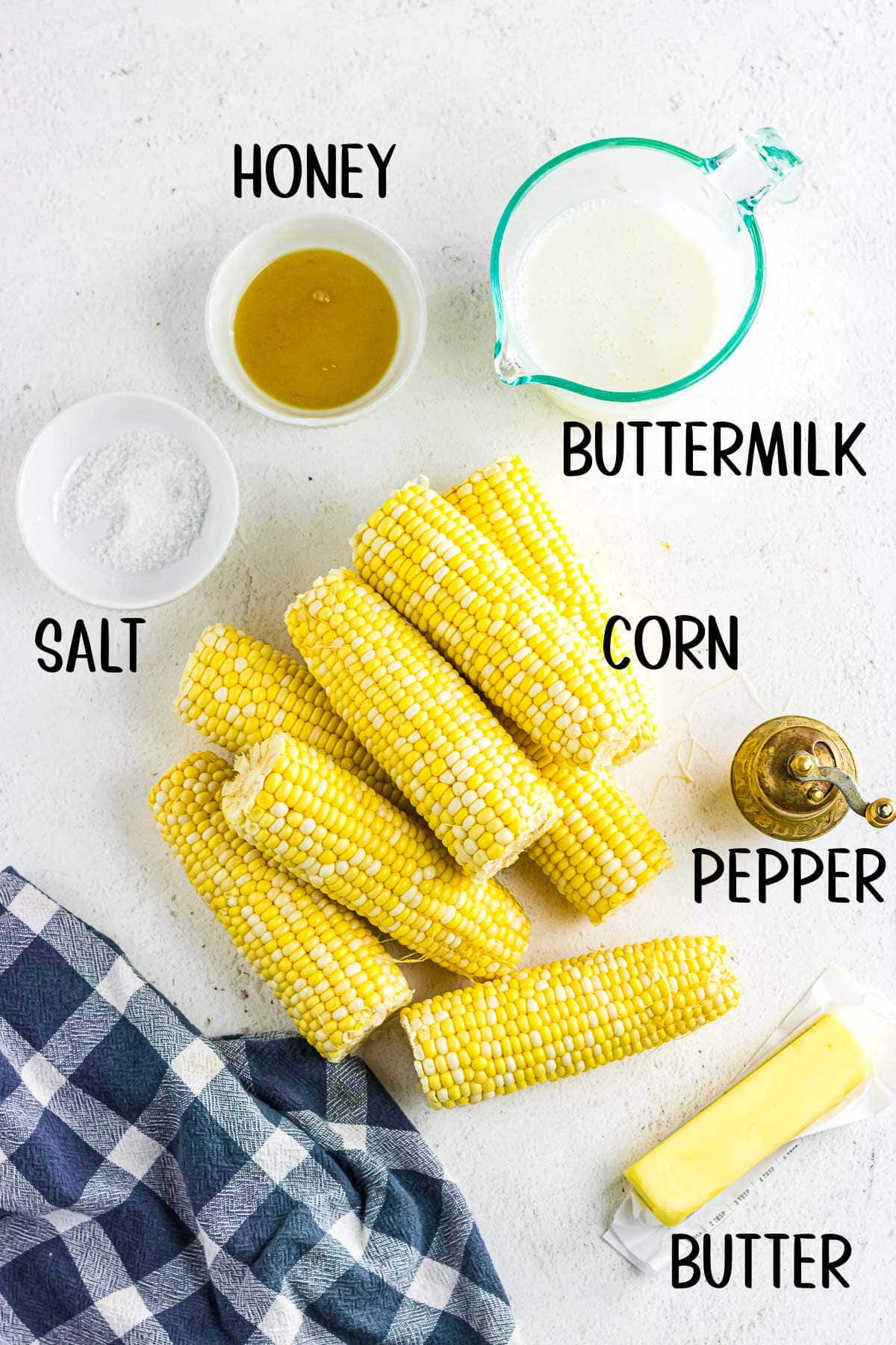 Labeled ingredients for this recipe.