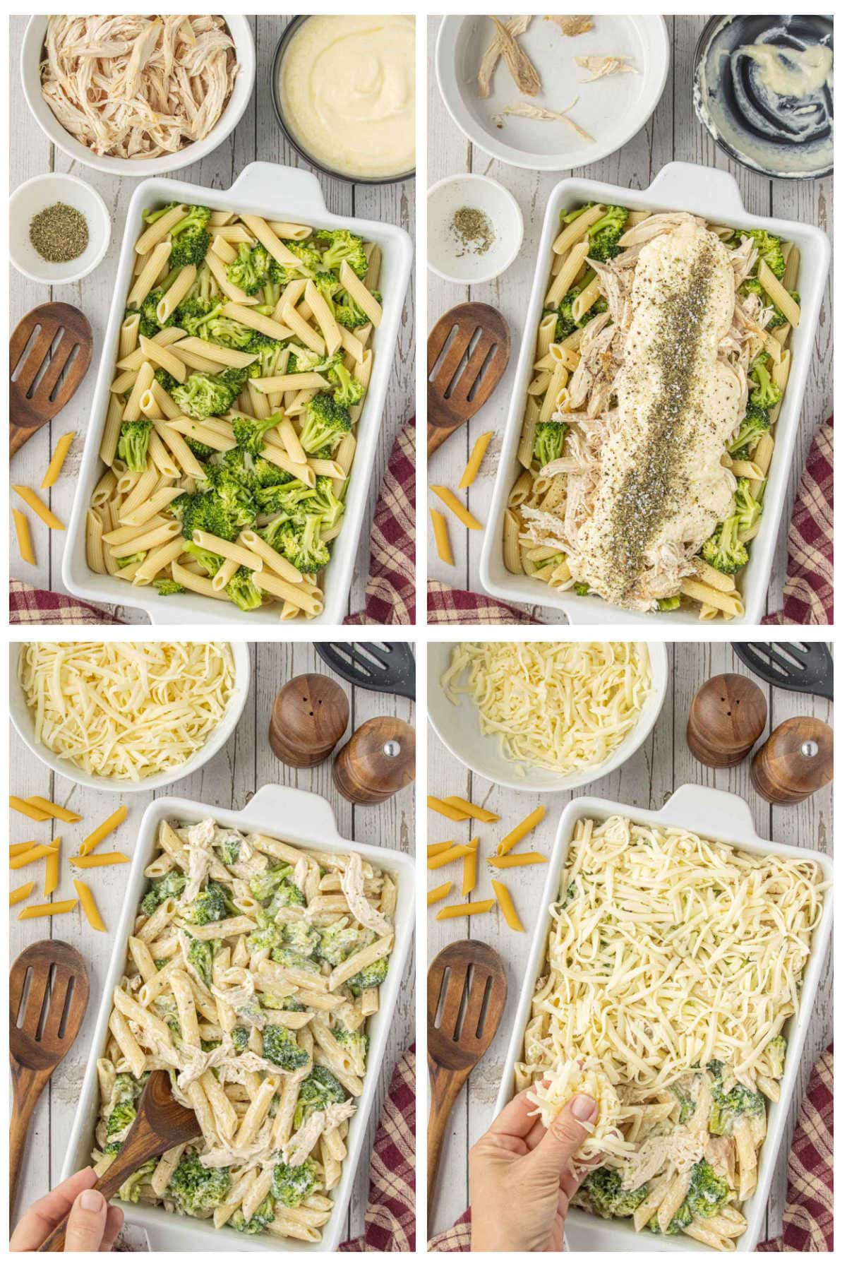 how to make chicken and broccoli alfredo casserole step by step with pasta broccoli chicken and alfredo sauce